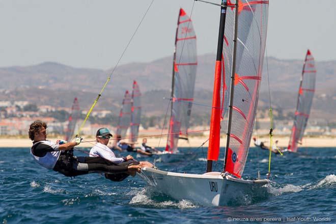 Jose Pedro Chifflet and Federico Radovitzky (URU) - 2014 ISAF Youth Sailing World Championship ©  Neuza Aires Pereira | ISAF Youth Worlds